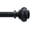 Vintage Black, variant on Wood Curtain Rods for Windows 66 to 120 Inch, 1 Inch Heavy Duty Curtain Rod with Imitation Wood Grain Finials, Boho Adjustable Drapery Rods for Farmhouse Rustic Living Room Bedroom