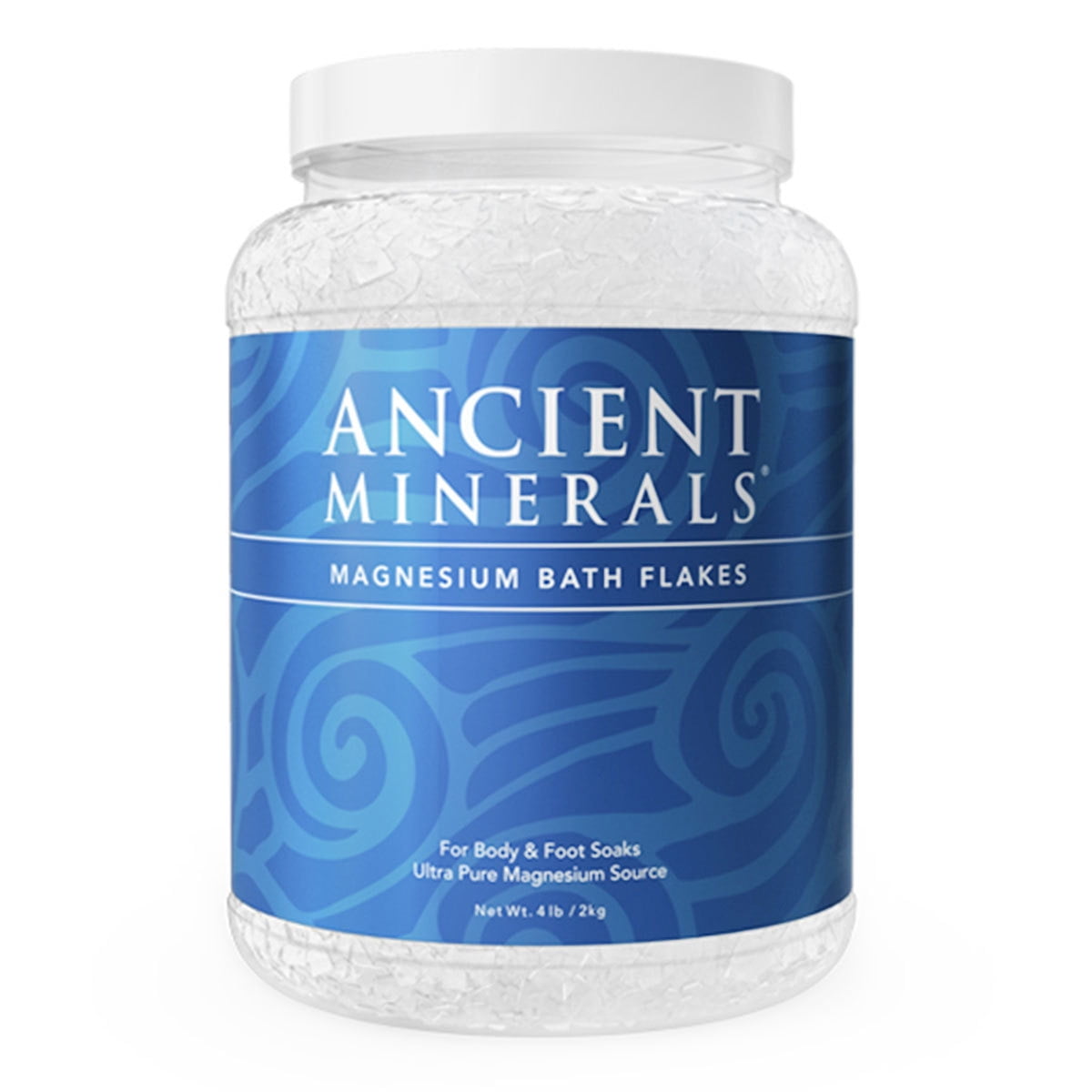 Magnesium Bath Flakes by Ancient Minerals (4.4lbs Flakes)