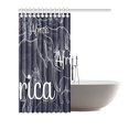 thumbnail image 2 of MKHERT African Woman Shower Curtain Waterproof Bath Curtain Decor 66x72 inch, 2 of 2