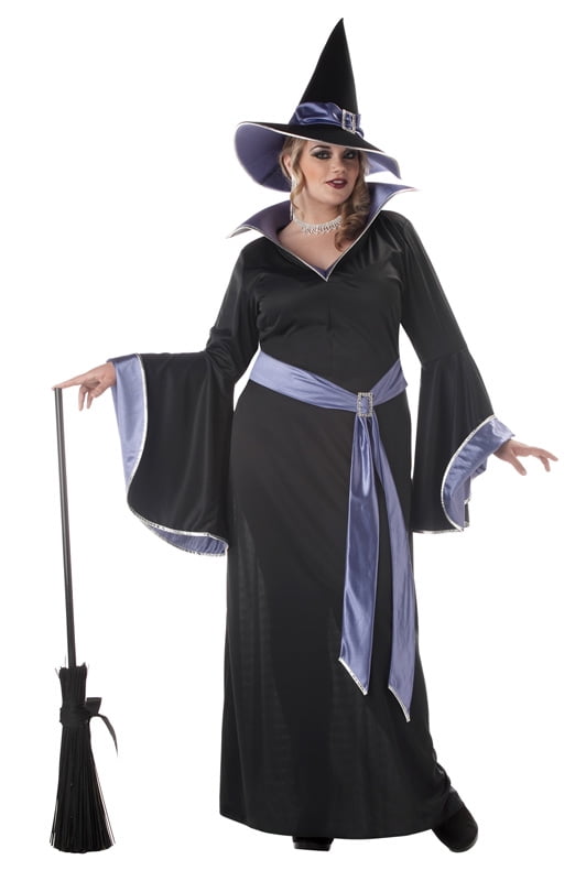Plus Size Glamorous Incantasia Witch Costume, Plus Size Witch Costume