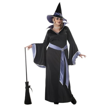 Plus Size Glamorous Incantasia Witch Costume, Plus Size Witch Costume