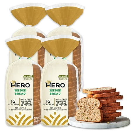 1g Net Carb Seeded Bread – 4 loaves 1g Net Carb Seeded Bread – 4 loaves