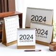 thumbnail image 5 of 2024 Monthly Desk Calendar Countdown - Perfect for School, Office & Family, Efficient Planning with Blank Writing Board, Inspirational Quotes & Beautiful Designs, Quality Ink-Resistant Paper White, 5 of 6