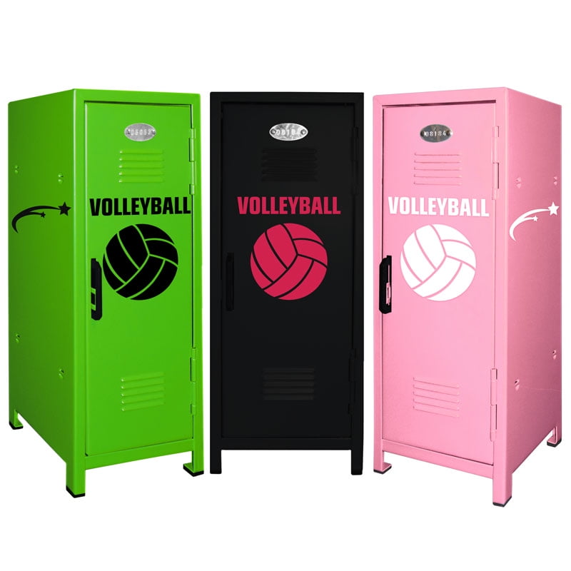 Wh//Blk Locker Valance