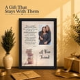 thumbnail image 2 of Friends Picture Frame with True Friend Poem, Bestie Keepsake Gift, 2 of 8