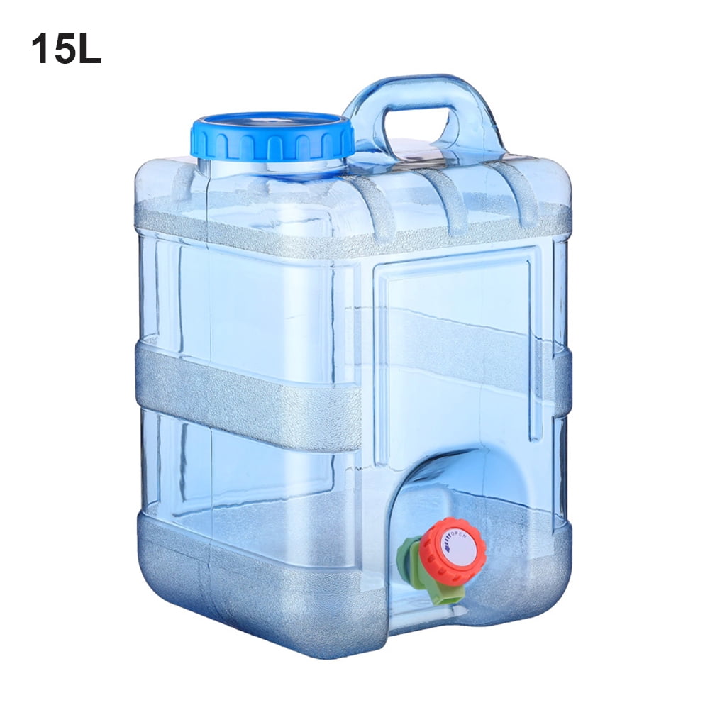 15L 20L Pure Water Plastic Bucket Home Water Storage Container With Lid