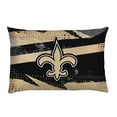 thumbnail image 3 of New Orleans Saints Slanted Stripe 4-Piece Twin Bed Set, 3 of 3