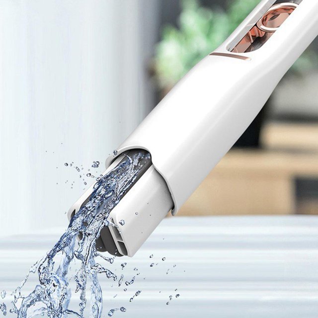 Mini fregona de absorción de agua para el hogar, fregona de limpieza profunda para puerta automática (B) Sywqhk Libre de BPA