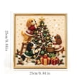 thumbnail image 3 of Qwtwty Christmas Diamond Art Kits for Adults, Christmas DIY Diamond Painting Crafts Kit for Home Decor, Holiday Gifting and Relaxing Crafting, 3 of 8
