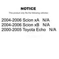 thumbnail image 2 of PUR Air Filter 57-46646 for Car Toyota Echo Scion xB xA, 2 of 2