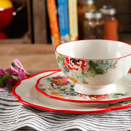 The Pioneer Woman Country Garden 12-Piece Dinnerware Set
