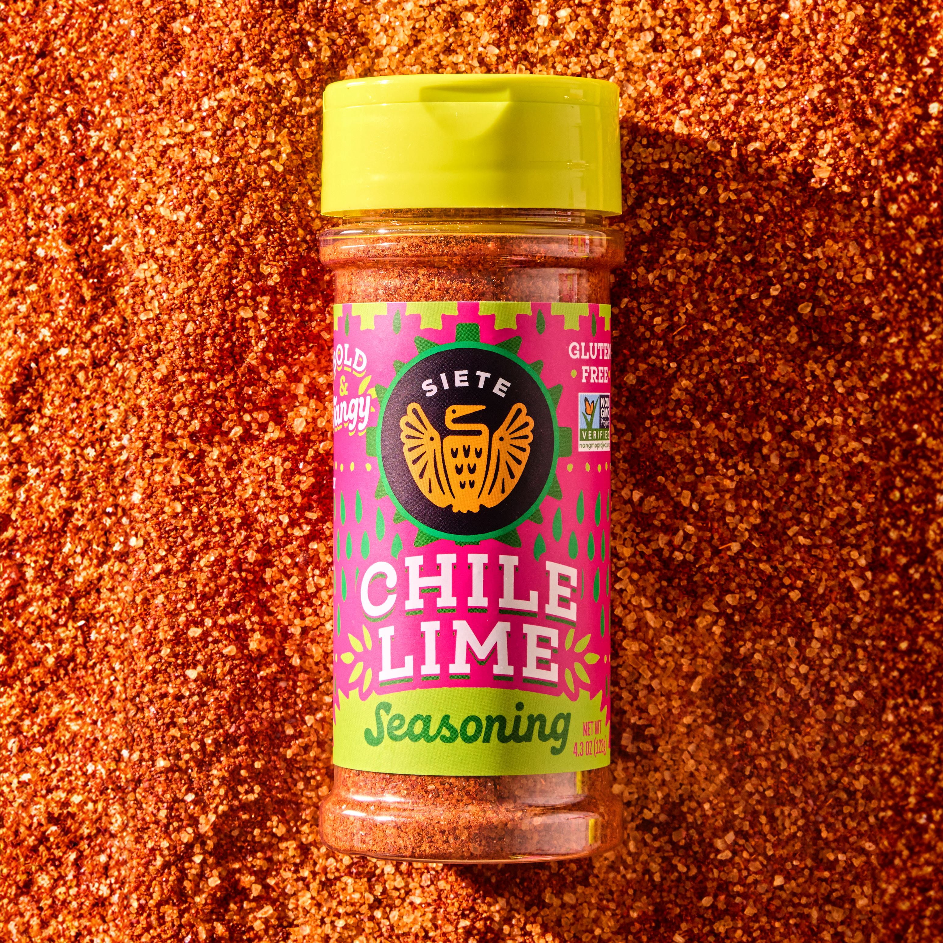 Siete Foods Chile Lime Seasoning, Gluten Free, 4.3 oz
