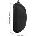 thumbnail image 2 of Estuche de gafas de sol JAMW 3 piezas con cremallera de viaje, 2 of 5