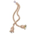 thumbnail image 1 of 1m/1.5m Single/Double Heads Rope E27 Bulb Holder Cord Electric Wire DIY Pendant Base, 1 of 5