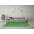 thumbnail image 3 of Ahgly Company Indoor Rectangle Oriental Emerald Green Industrial Area Rugs, 7' x 10', 3 of 4