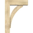 thumbnail image 3 of Ekena Millwork 8"W x 28"D x 40"H Thorton Block Rough Sawn Bracket w/ Offset Brace, Douglas Fir, 3 of 25