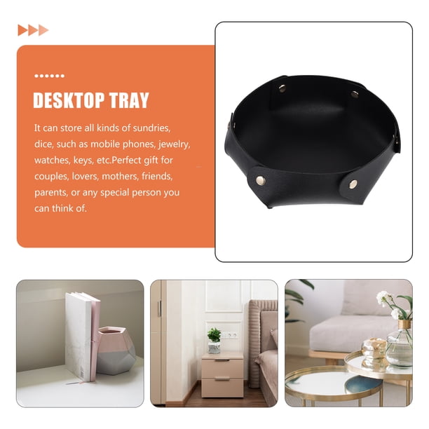 Boîte à Dés Portable En Cuir PU Avec Couvercle – Rangement Pour Jeux De Rôle, Décoration De Bureau, Accessoires De Société