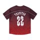 thumbnail image 4 of Camisetas informales a la moda para mujer, camisas de manga corta estampadas, jersey con cuello redondo, camisetas, camisetas de fútbol, estilo Vino S, 4 of 7