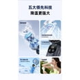 thumbnail image 5 of Kieccall Portable Handheld Mini Fan 6 Speed Cooling Fan with LED Display Lanyard for Makeup Travel Outdoor Summer Use, 5 of 5