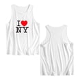 thumbnail image 4 of I Love NY Women's Tank Top, Classic New York Sleeveless Tee XL, 4 of 6