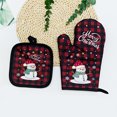 thumbnail image 1 of Manoplas y Almohadillas Aislantes de Papá Noel onlyliua, 1 of 6