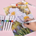 thumbnail image 1 of YAOMOBB Bright Color Marker Acrylic Washable Soft Head Marker Set for Students Assorted Colors for Creative Writing, 1 of 5
