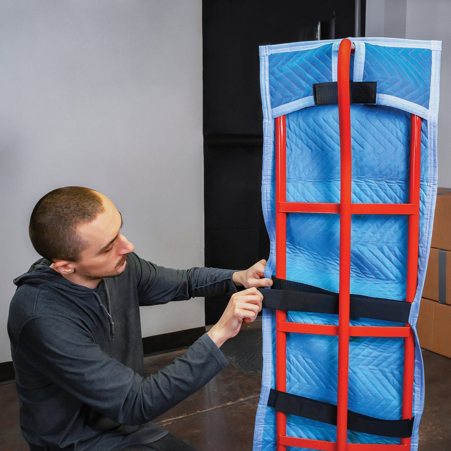 Monster Trucks 16" x 60" Padded Hand Truck Cover, Square Top