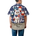 thumbnail image 5 of Patriotic Exotic Shorthair 4th of July Independence Paws Hawaiian Shirt Breathable Summer Unisex Merch Cat Lover Kitten Owner Gifts - 02010, 5 of 6