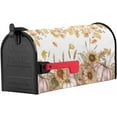 thumbnail image 2 of Fall Magnetic Magnetic Mailbox Covers Standard Size 18x21 Inch, Autumn Fallen Leaf Sunflower Pumpkin Mailbox Wraps Mailbox Post Cover Thanksgiving Autumn Holiday Mailbox Decor for Outside Garden Yard, 2 of 6