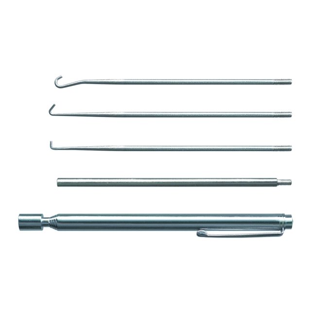 Moody Tools 55-1862 6 Pc. Stainless Steel Telescoping Spring Tool Set, Extends From 8.75" To 26"