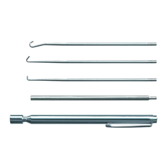 Moody Tools 55-1862 6 Pc. Stainless Steel Telescoping Spring Tool Set, Extends From 8.75" To 26"