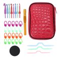 thumbnail image 3 of Knitting , Glossy Durable Different Colors Crochet Hooks Light Weight  for Crafts for Home, 3 of 8
