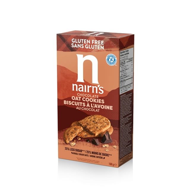 Nairns GF Oat & Choc Cookies