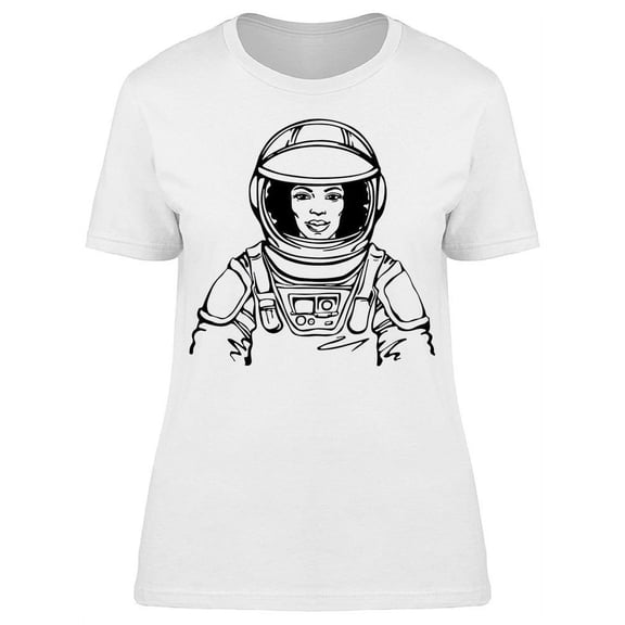 Fem Astronaut T-Shirt Women -Image by Shutterstock, Female Medium