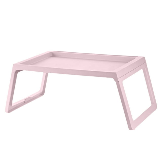 Kyusrd Summer Savings Deals 2025!Plastic Folding Table On Bed Foldable Computer Table Storage Desk