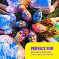 thumbnail image 4 of Chameleon Colors 25 lb. Color Powder - 1 Pack - Vibrant Aqua Color - for 15-20 People - Non-Toxic & Gluten-Free - for Holi, Color Wars, Fun Run, Gender Reveal, Summer Camp & More, 4 of 8