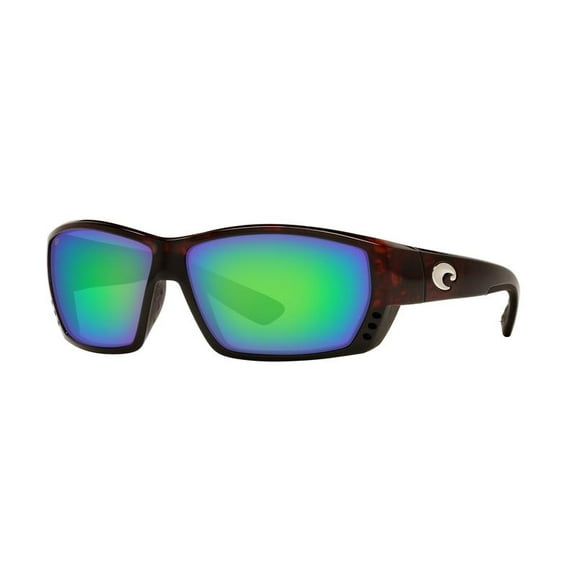 Costa Tuna Alley Readers Tortoise Plastic Frame Green Mirror Lens Men's Sunglasses TA10OGMP200