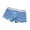 Blue, variant on Men's Underwear Flat Front Low Rise Briefs for Everyday Comfort and Flexible Fit in Men’s Youth Red M