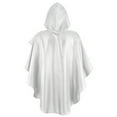 thumbnail image 5 of Fgnfyis Elegant Hooded Cape Poncho for Halloween Role Play Party Dress Up White One Size, 5 of 6