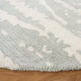 thumbnail image 3 of SAFAVIEH Soho Kiaran Abstract Area Rug, Light Grey/Ivory, 6' x 6' Round, 3 of 7