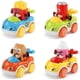 thumbnail image 1 of Set de coches de juguete para niños mayores de 18 meses con fricción Push & Go, 1 of 5
