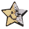 thumbnail image 1 of Parches de lentejuelas reversibles de estrella Gloria Parche reversible de cambio de color, 1 of 8
