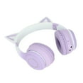 thumbnail image 3 of Auriculares Con Orejas de Gato, Auriculares de Música Plegables Con Luz LED, Micrófono Desmontable Para Adolescentes y Adultos, de Conexión rápida, 3 of 7