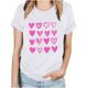 thumbnail image 4 of Fiudx Ofertas Flash Del Día Solo En Línea Tops con Estampado de Moda para Mujer, Blusa de Manga Corta, Camisetas Divertidas con Cuello Redondo, 4 of 4