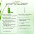thumbnail image 4 of Aloderma Aloe Botanical Hydrating Mist Made with 82% Organic Aloe Vera - Soothing, Moisturizing, Lightweight Facial Spray with Panthenol - Refreshes, Invigorates Skin Throughout the Day, 120ml/4.23Oz, 4 of 11