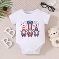 thumbnail image 2 of Baby Onesies Boy MY FIRST 4TH OF JULY Patriotic Bodysuit Romper First Birthday Outfit 3 6 12 18 24 Months, 2 of 5