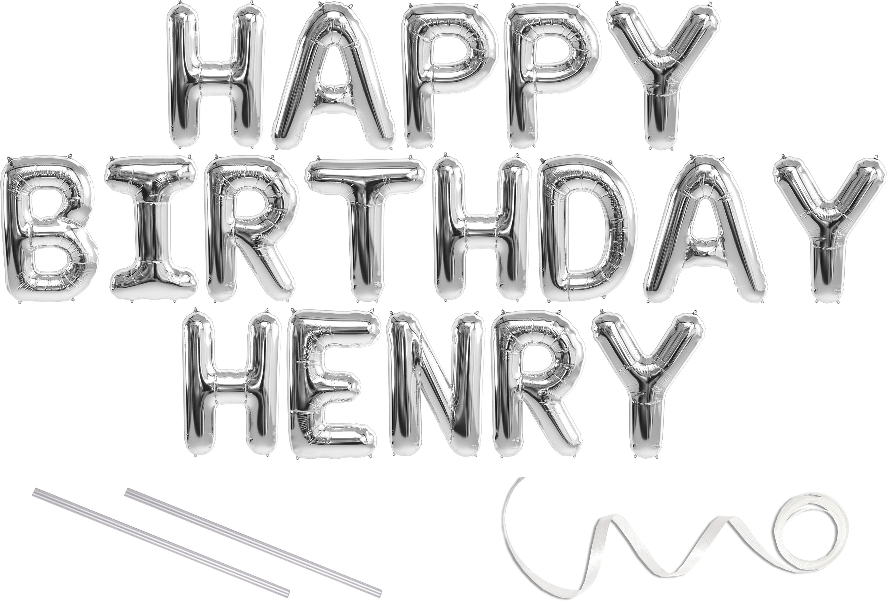 2 Personalised Birthday Banner Henry Vacuum Nuersry kid Party decoration poster 