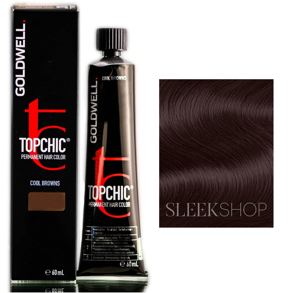 Goldwell Goldwell Topchic Professional Hair Color Cool Browns 6BP