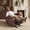 Light Brown, variant on MCombo Large Power Lift Recliner Chair with Massage and Heat for Big and Tall Elderly , Faux Leather, Black