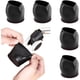 thumbnail image 1 of Tope rueda silla oficina 2 pulgadas. Protectores patas muebles con ruedas/posavasos fieltro. Antiarañazos madera. Paq. 5, 1 of 5